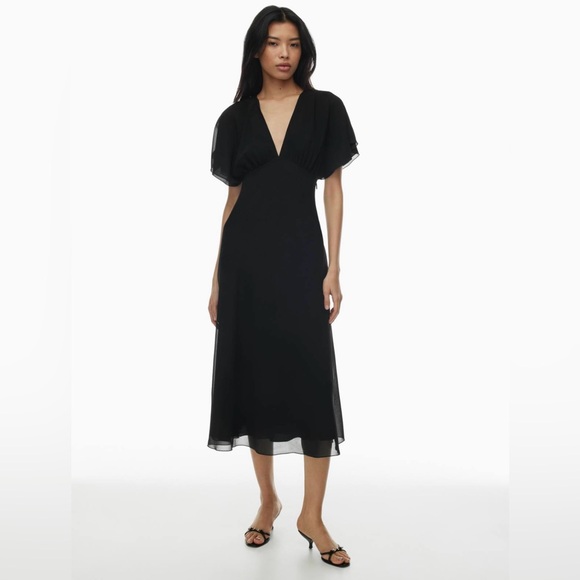 Aritzia Wilfred Terrace dress in black size 8. - Picture 1 of 7